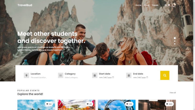 second travelbud home iteration