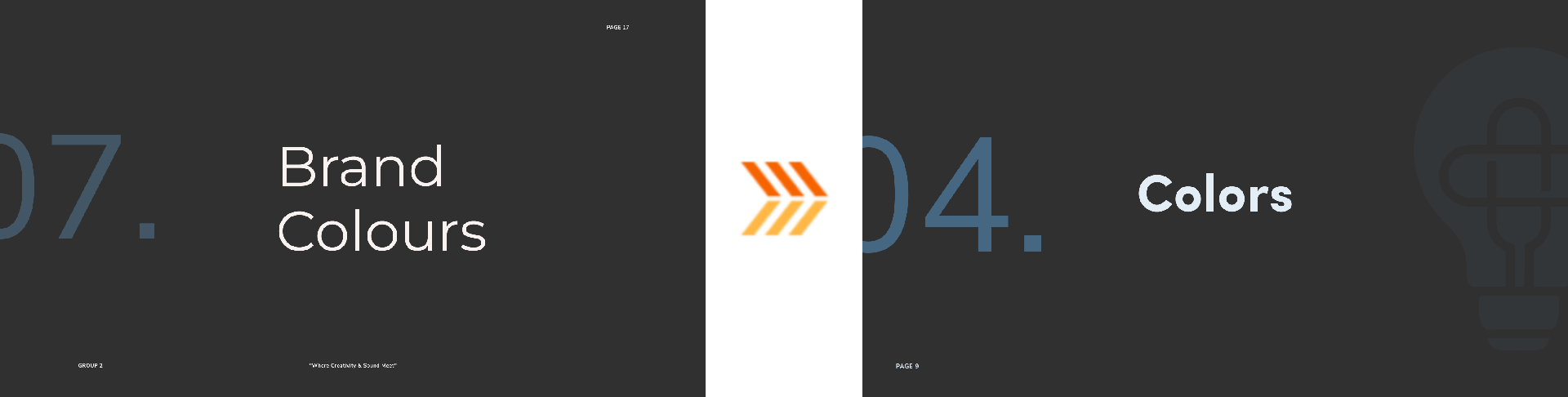 Cover page template comparisson