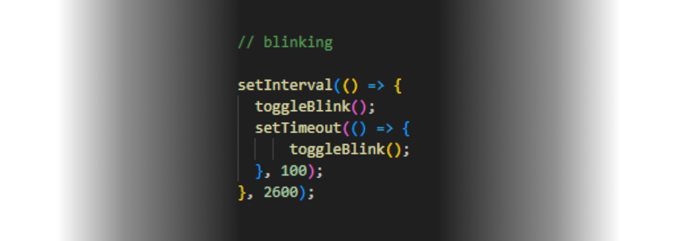 Blinking code